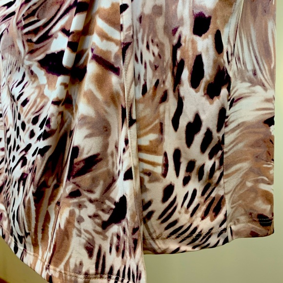 Jenifer Lopez faux wrap flattering stretch dress, size small - Picture 3 of 6